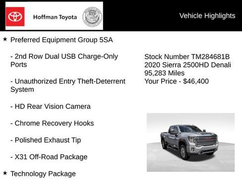 Used 2020 GMC Sierra 2500 Denali w/ Denali Ultimate Package AWD/4WD image 30