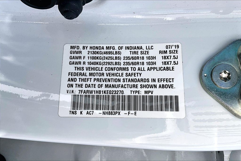 Used 2019 Honda CR-V EX-L image 16