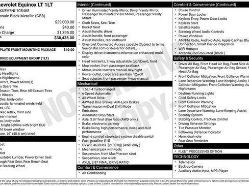 Used 2022 Chevrolet Equinox LT image 12