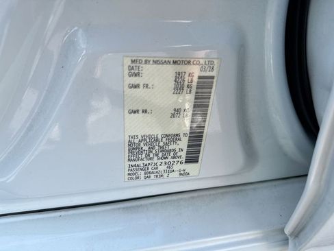 Used 2018 Nissan Altima 2.5 SR w/ SR Special Edition image 28