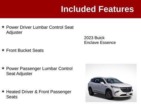 Used 2023 Buick Enclave Essence AWD/4WD image 4