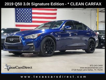 Used 2019 INFINITI Q50 Signature Edition