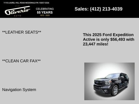 Used 2025 Ford Expedition Active AWD/4WD image 5