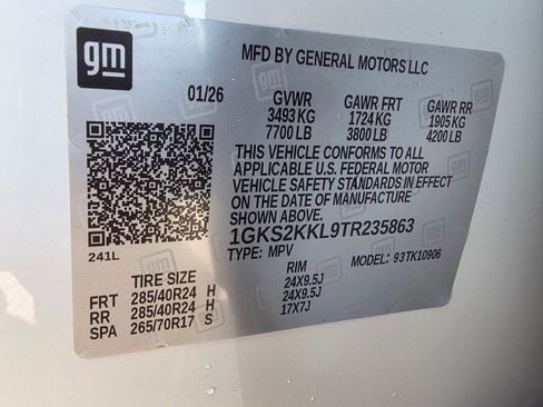 New 2026 GMC Yukon XL Denali Ultimate AWD/4WD image 34