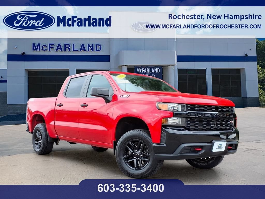 Used 2021 Chevrolet Silverado 1500 Custom Trail Boss AWD/4WD image 1