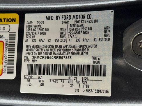 Certified 2024 Ford Bronco Sport Big Bend AWD/4WD image 29