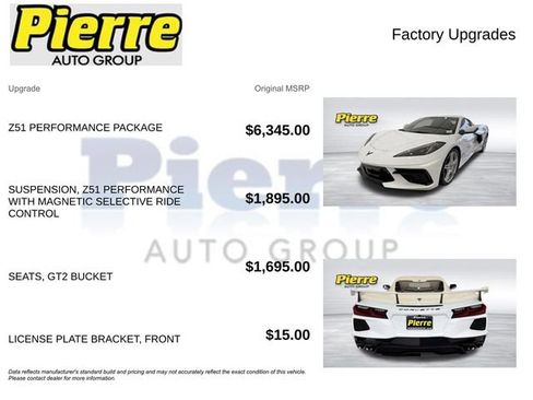 Used 2023 Chevrolet Corvette Stingray Preferred Cpe w/ Z51 Performance Package RWD image 13