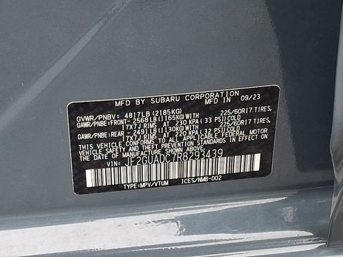 Certified 2024 Subaru Crosstrek 2.0i Premium w/ Crosstrek Mirror Package AWD/4WD image 25