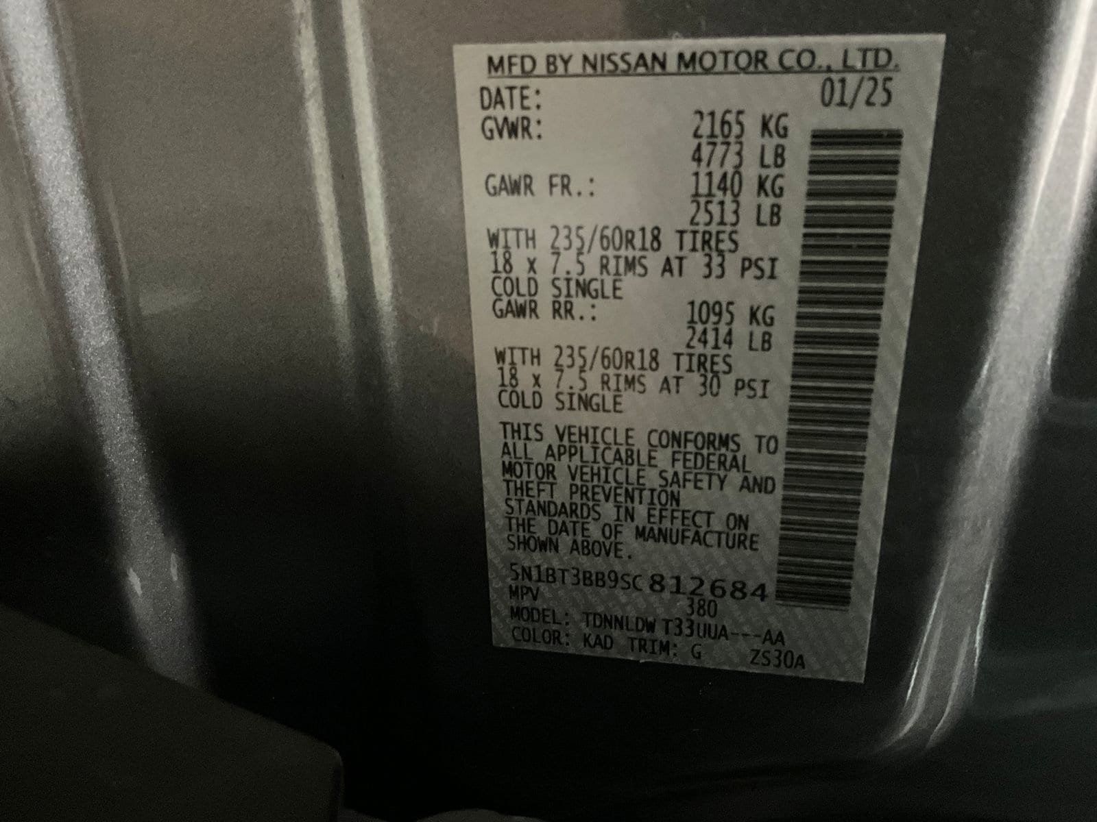 Used 2025 Nissan Rogue SV AWD/4WD image 31