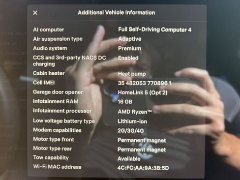 Used 2024 Tesla Model X AWD/4WD image 12