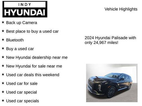 Used 2024 Hyundai Palisade Calligraphy image 7