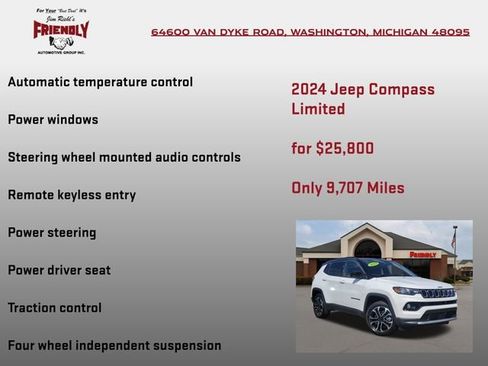 Used 2024 Jeep Compass Limited image 10