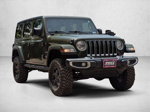 Used 2022 Jeep Wrangler Unlimited Sahara w/ Cold Weather Group AWD/4WD image 3