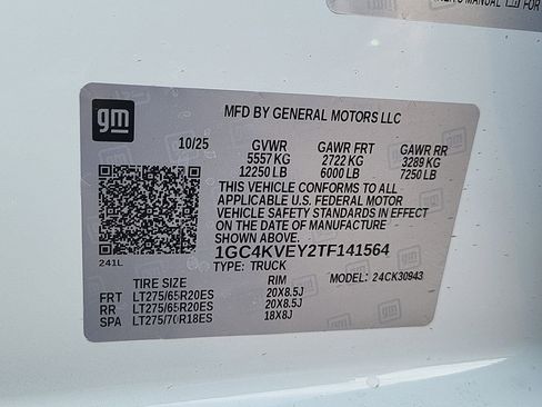 New 2026 Chevrolet Silverado 3500 High Country w/ Technology Package image 34