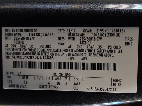 Used 2018 Lincoln MKC Premiere FWD image 33