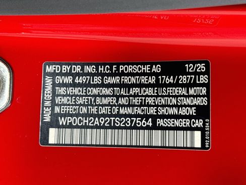 Used 2026 Porsche 911 Carrera S RWD image 28