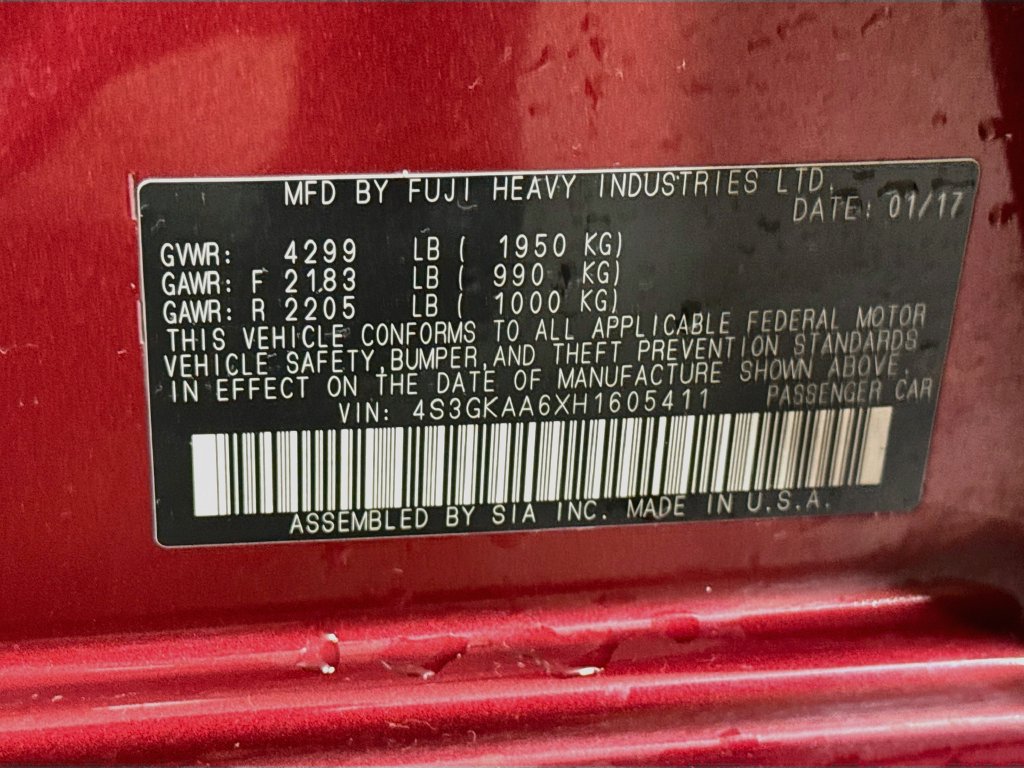 Used 2017 Subaru Impreza 2.0i AWD/4WD image 38