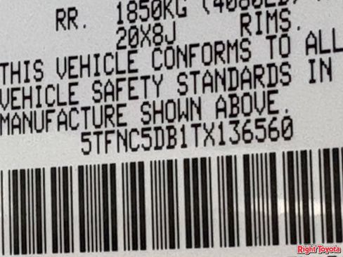 New 2026 Toyota Tundra Platinum AWD/4WD image 26