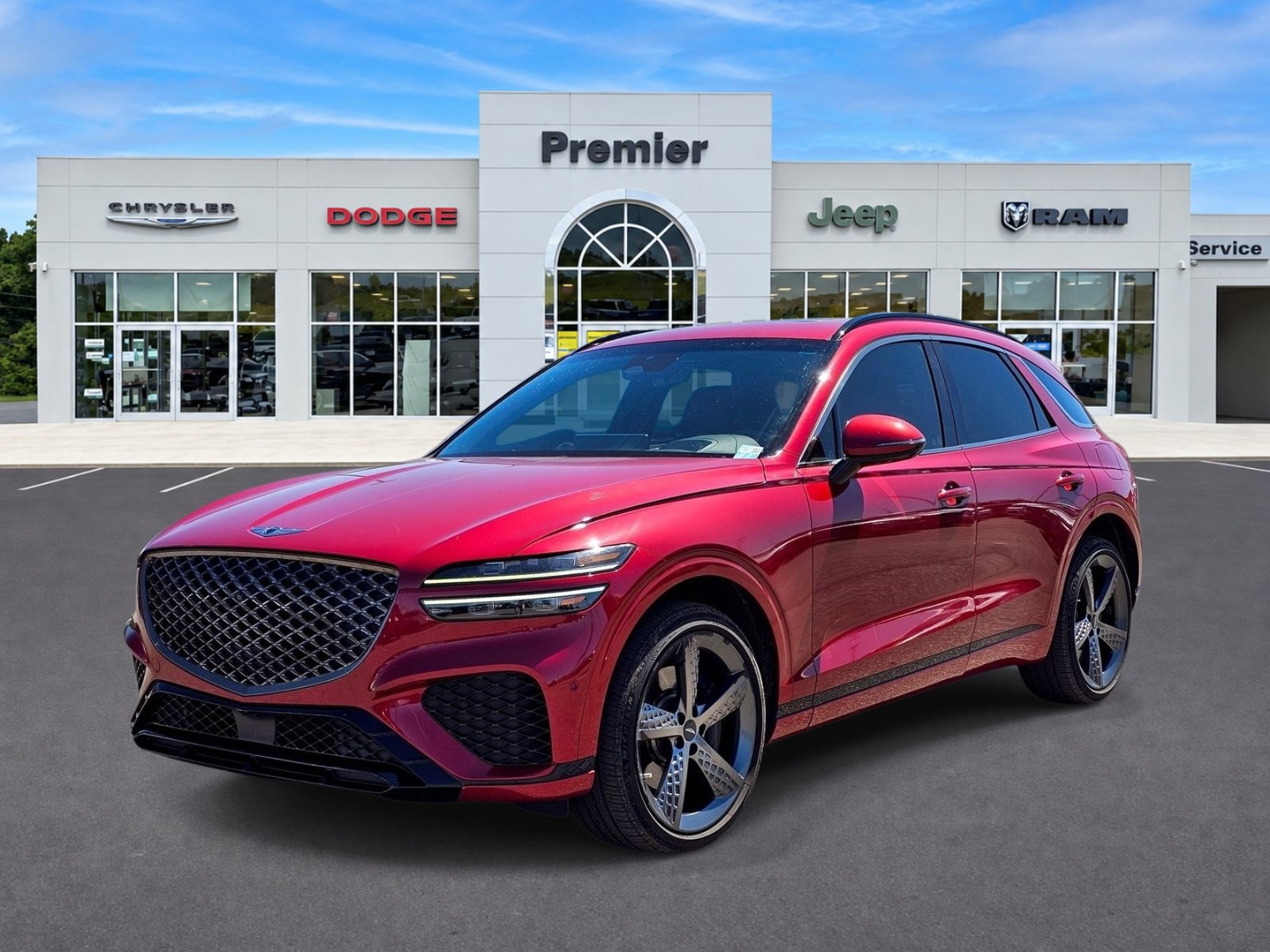 Used 2022 Genesis GV70 3.5T Sport w/ Sport Prestige Package AWD/4WD image 1
