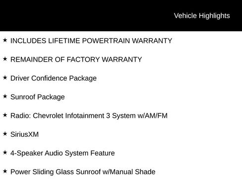 Used 2024 Chevrolet Trax RS w/ Sunroof Package FWD image 1