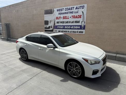 Used 2014 INFINITI Q50 AWD w/ Deluxe Touring Package image 2