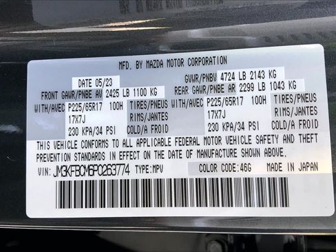 Certified 2023 MAZDA CX-5 AWD 2.5 S image 34
