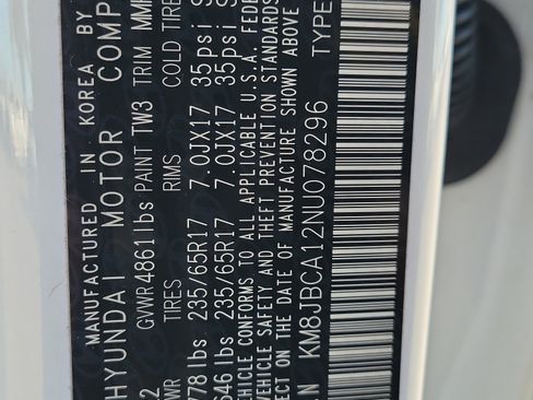 Certified 2022 Hyundai Tucson Blue image 35