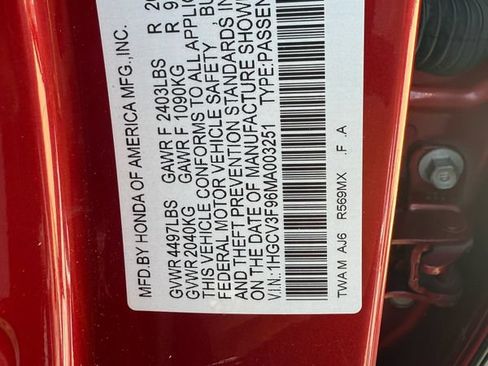 Used 2021 Honda Accord Touring image 39