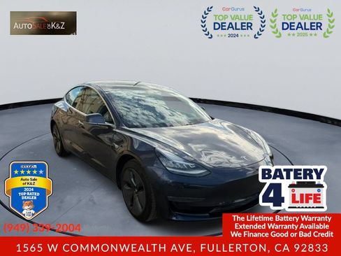 Used 2019 Tesla Model 3 Long Range AWD/4WD image 1