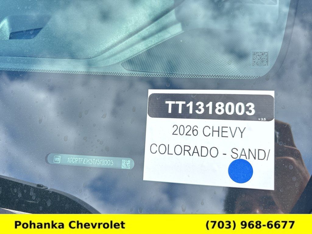 New 2026 Chevrolet Colorado ZR2 w/ Technology Package AWD/4WD image 30