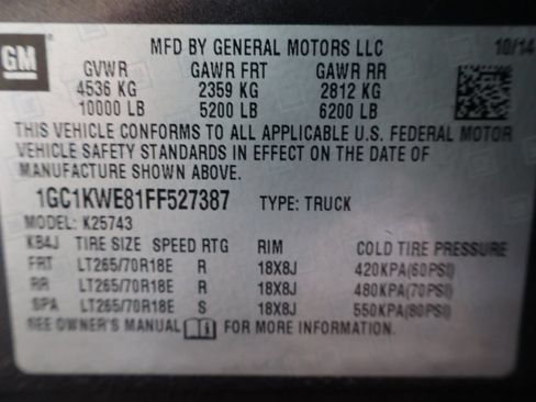 Used 2015 Chevrolet Silverado 2500 LTZ w/ Duramax Plus Package AWD/4WD image 46