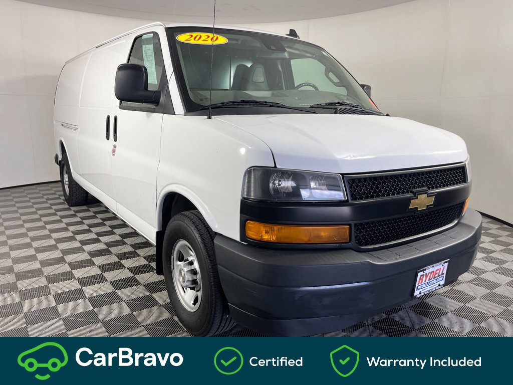 Certified 2020 Chevrolet Express 3500 Extended w/ Driver Convenience Package RWD image 2