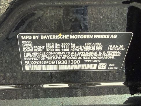 New 2026 BMW X3 xDrive30 w/ Convenience Package image 17