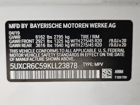 Used 2019 BMW X5 xDrive40i w/ Premium Package 2 image 58