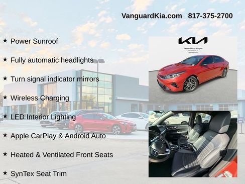 Certified 2024 Kia Forte GT-Line w/ GT-Line Premium Package FWD image 12