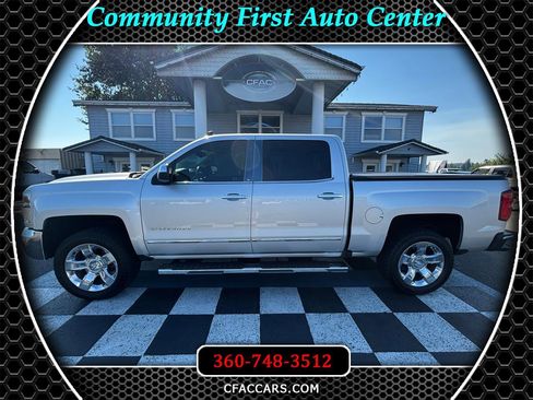 Used 2018 Chevrolet Silverado 1500 LTZ w/ Sport Package image 1
