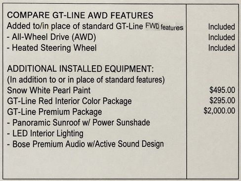 Used 2025 Kia K5 GT-Line w/ GT-Line Premium Package AWD/4WD image 27