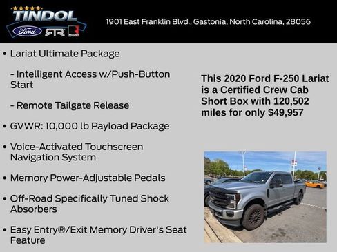 Used 2020 Ford F250 Lariat image 14