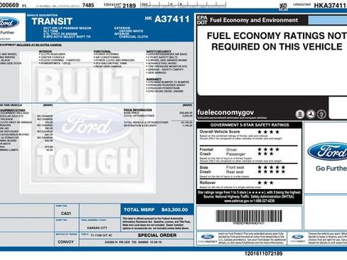 Used 2017 Ford Transit 350 XLT RWD image 11