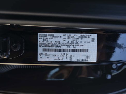 Used 2023 Ford F150 Lariat w/ Equipment Group 502A High AWD/4WD image 47