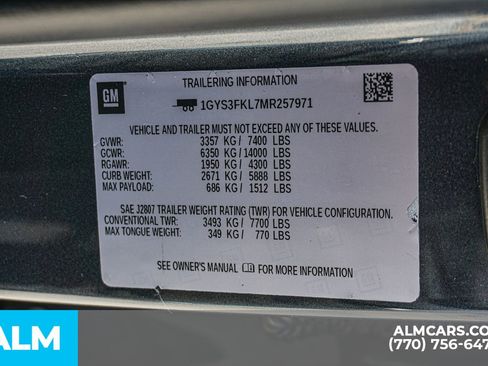 Used 2021 Cadillac Escalade Sport w/ Driver Assist Tech Package image 67