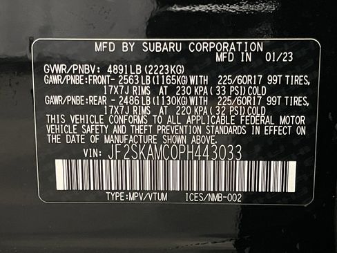 Used 2023 Subaru Forester Wilderness image 26