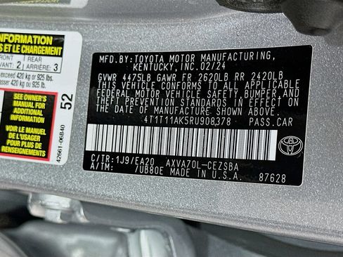 Certified 2024 Toyota Camry SE w/ Convenience Package FWD image 30