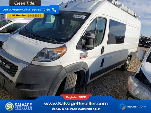 Used 2022 RAM ProMaster 3500 FWD image 1
