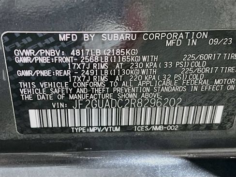 Used 2024 Subaru Crosstrek 2.0i Premium AWD/4WD image 28