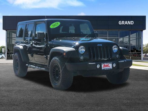 Used 2015 Jeep Wrangler Unlimited Sport w/ Quick Order Package 24S AWD/4WD image 2