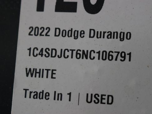 Used 2022 Dodge Durango R/T AWD/4WD image 42