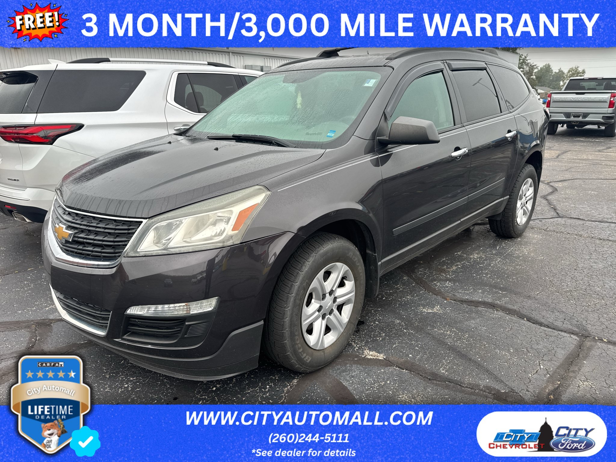Used 2015 Chevrolet Traverse LS FWD image 1
