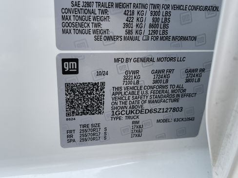 Used 2025 Chevrolet Silverado 1500 LT image 10