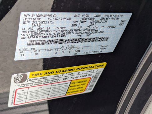 New 2026 Ford Expedition Platinum w/ Stealth Appearance Package image 44